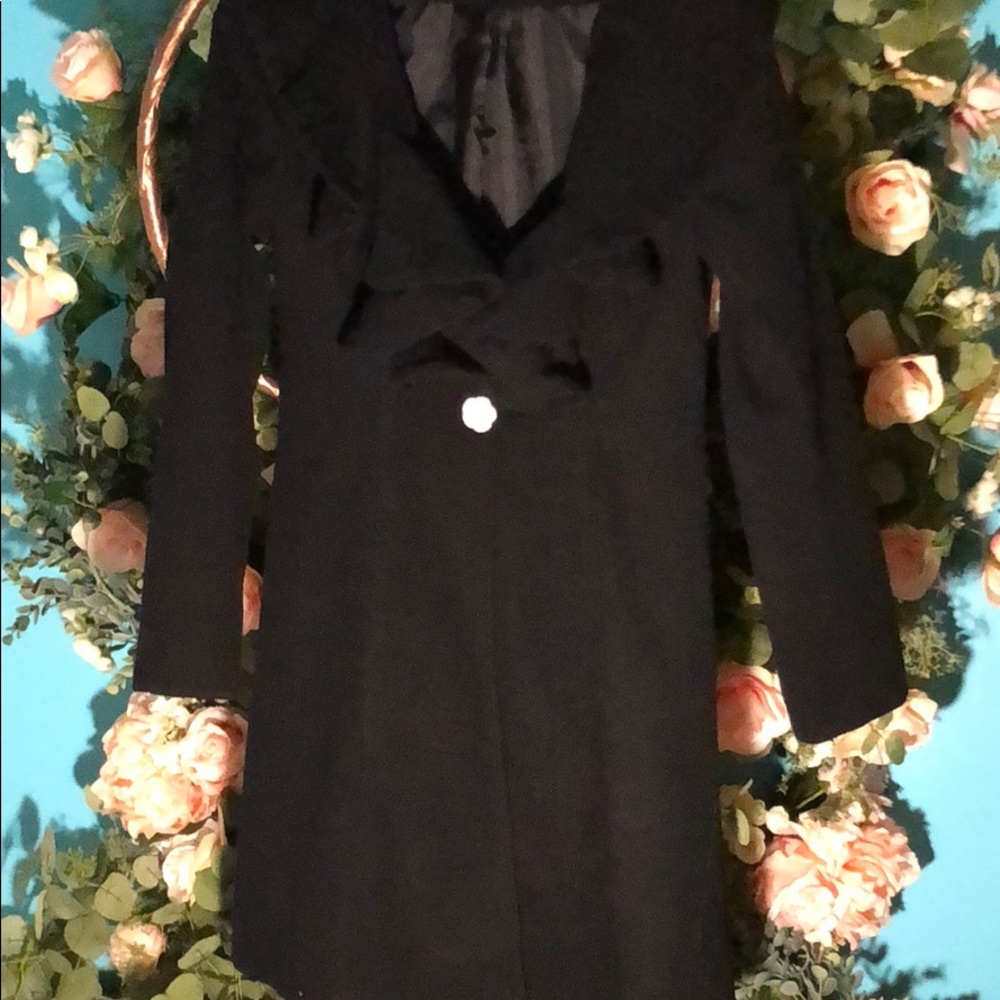 Black dress coat!